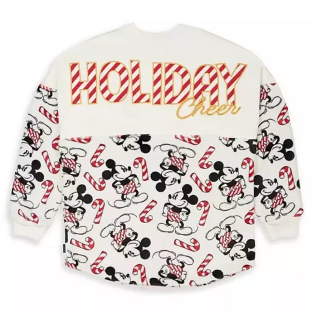 Disney - Mickey Mouse ''Holiday Cheer'' Spirit Jersey for Adults XXL white red